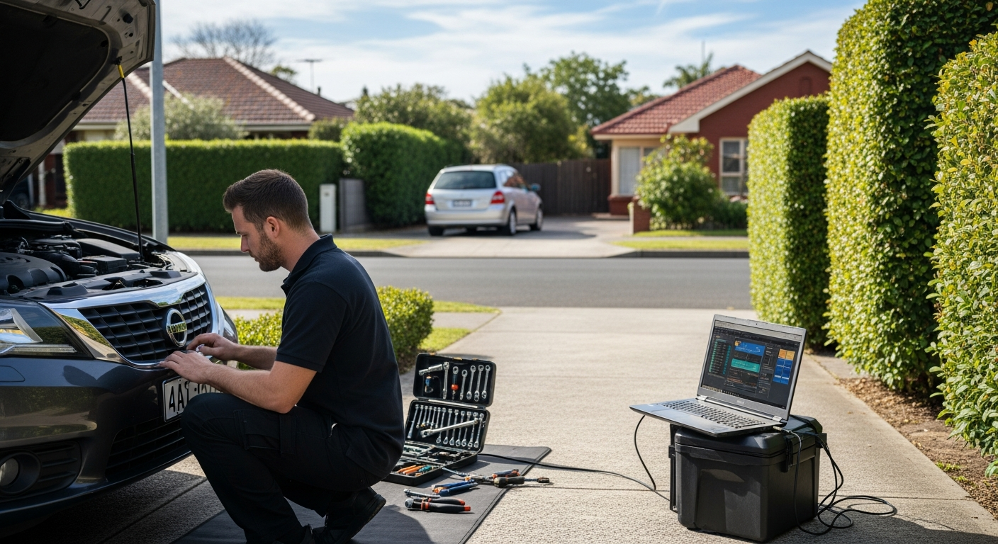Mobile car inspection Melbourne