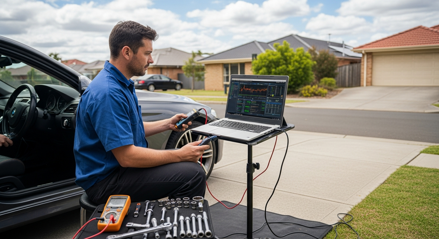 Mobile BMW diagnostics Melbourne