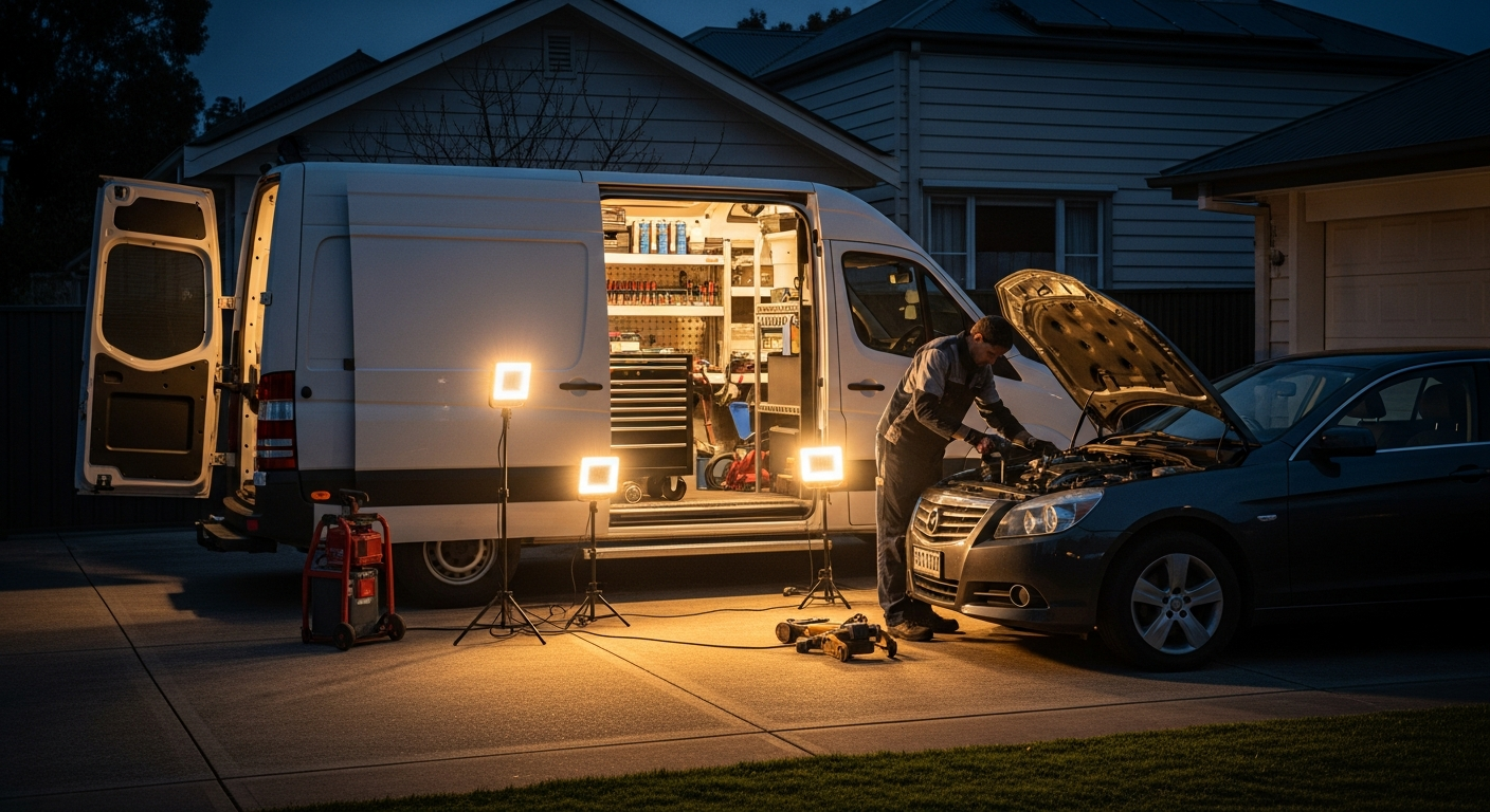 Mobile mechanic van Melbourne