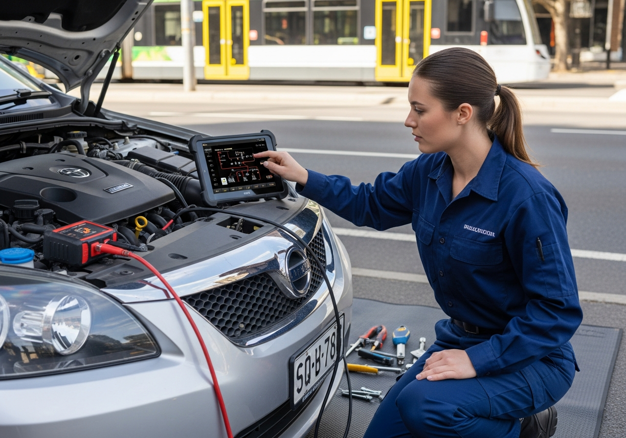 Vehicle diagnostics onsite