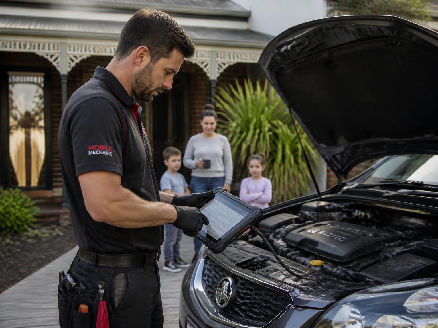 Budget-friendly vehicle diagnostics by a mobile mechanic