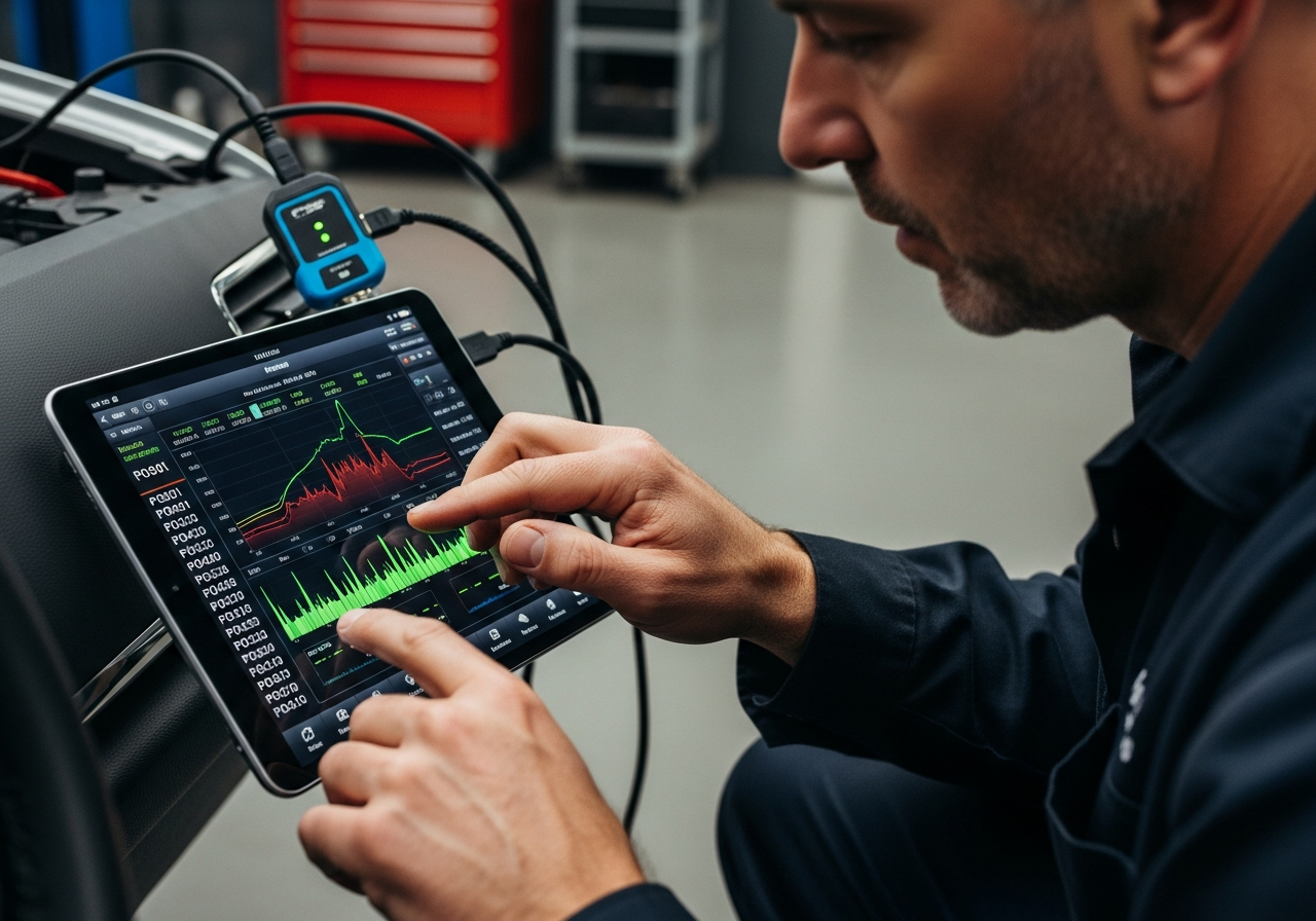 Car diagnostics onsite