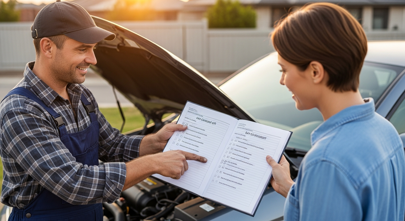 Logbook servicing onsite