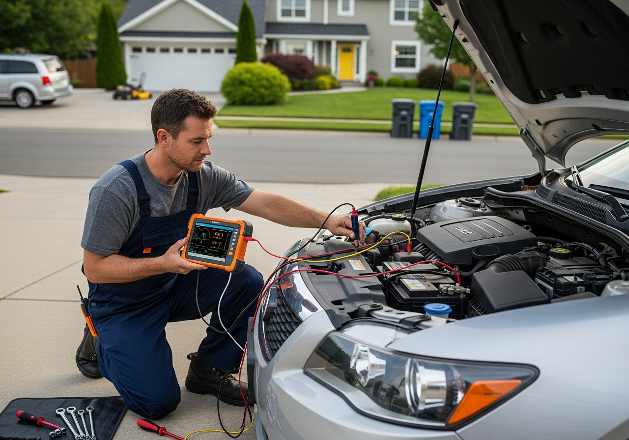 At home car repair Melbourne