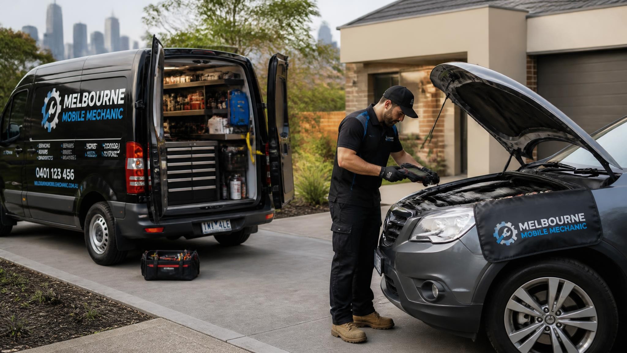 The traveling mechanic providing mobile car repairs in Melbourne