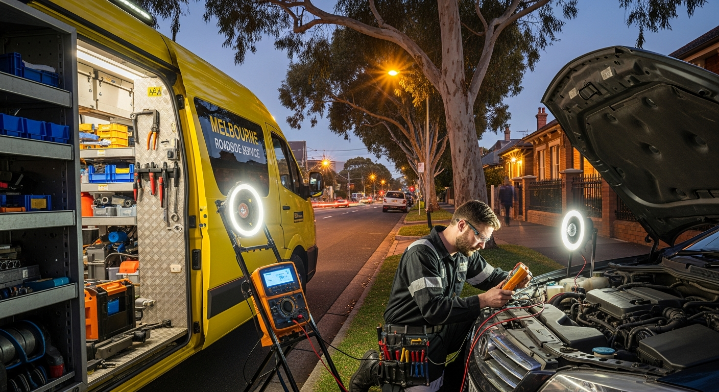 Mobile mechanic van in Melbourne