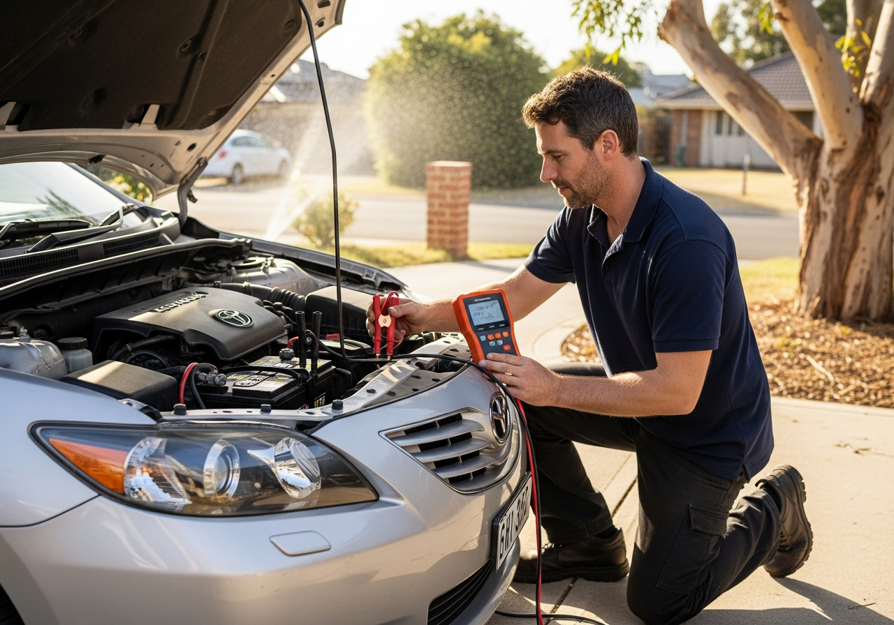 Battery testing onsite