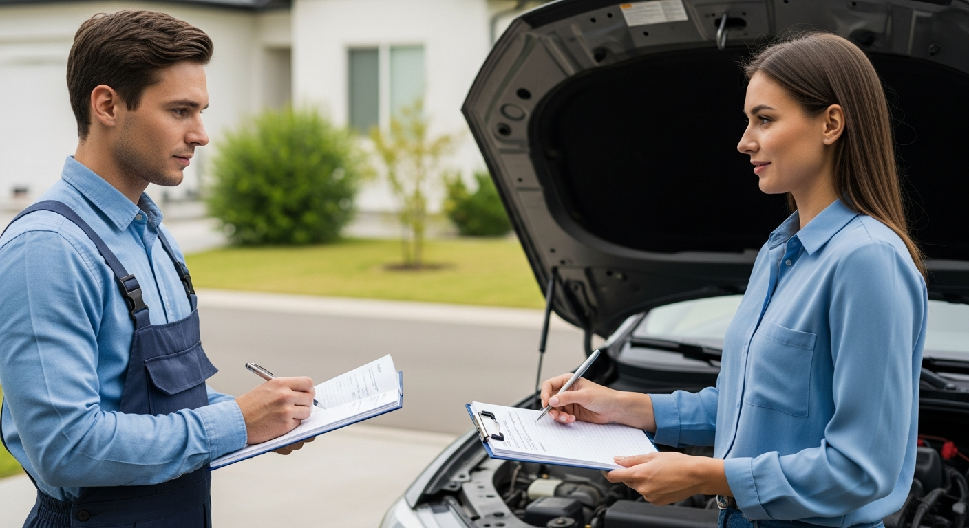 Logbook servicing documentation