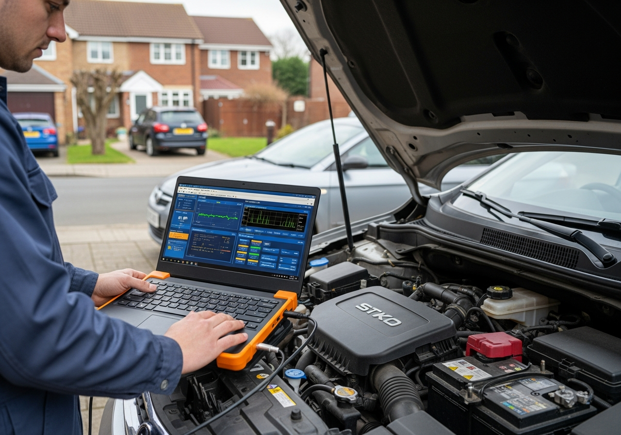 Driveway car diagnostics