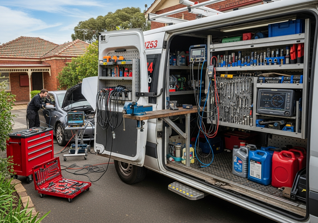 Mobile mechanic van