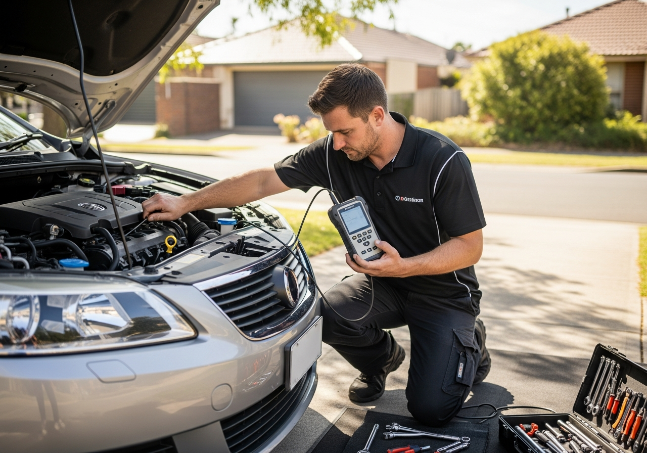 Onsite car diagnostics