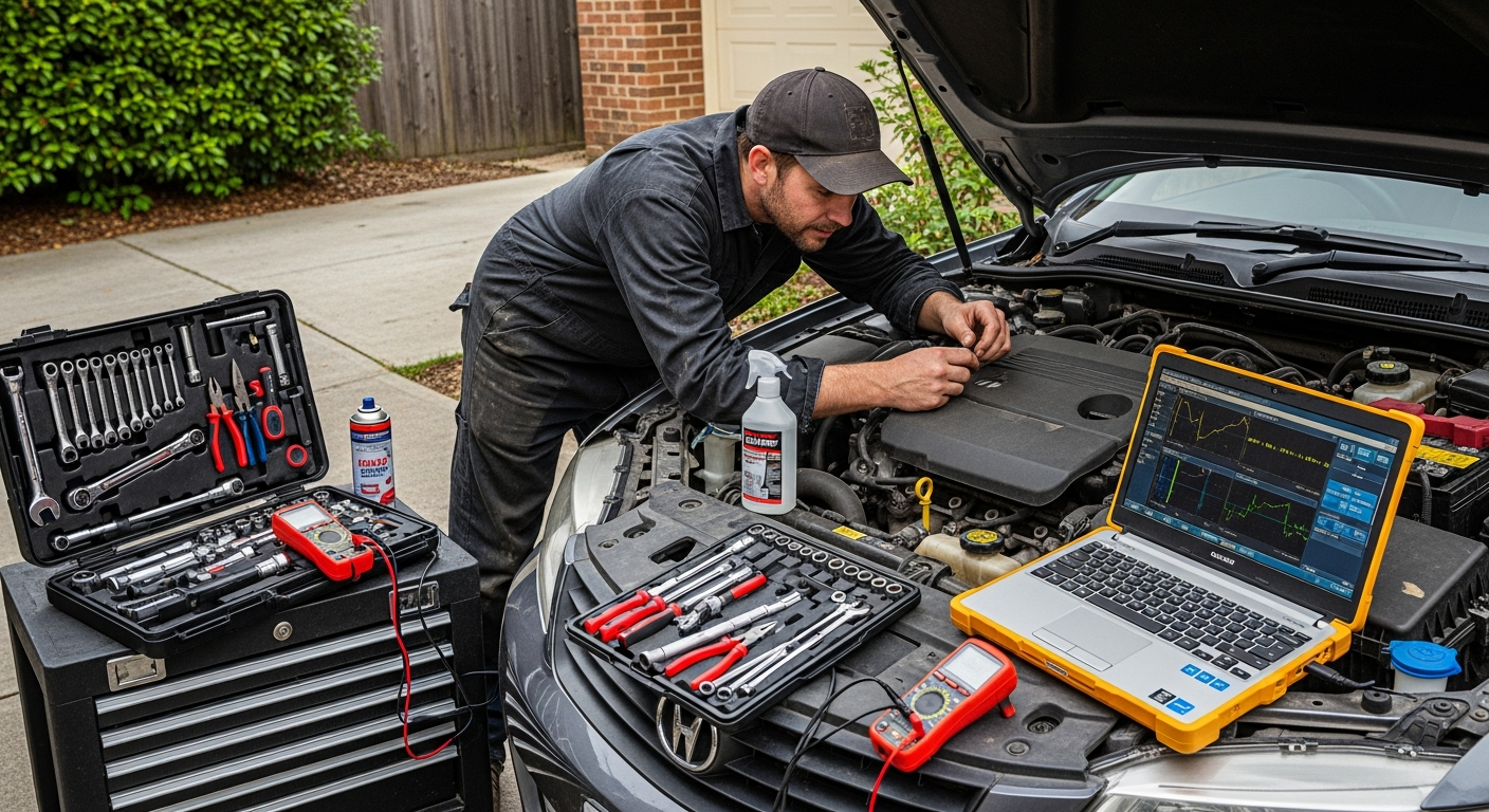 Car mechanic at home Melbourne