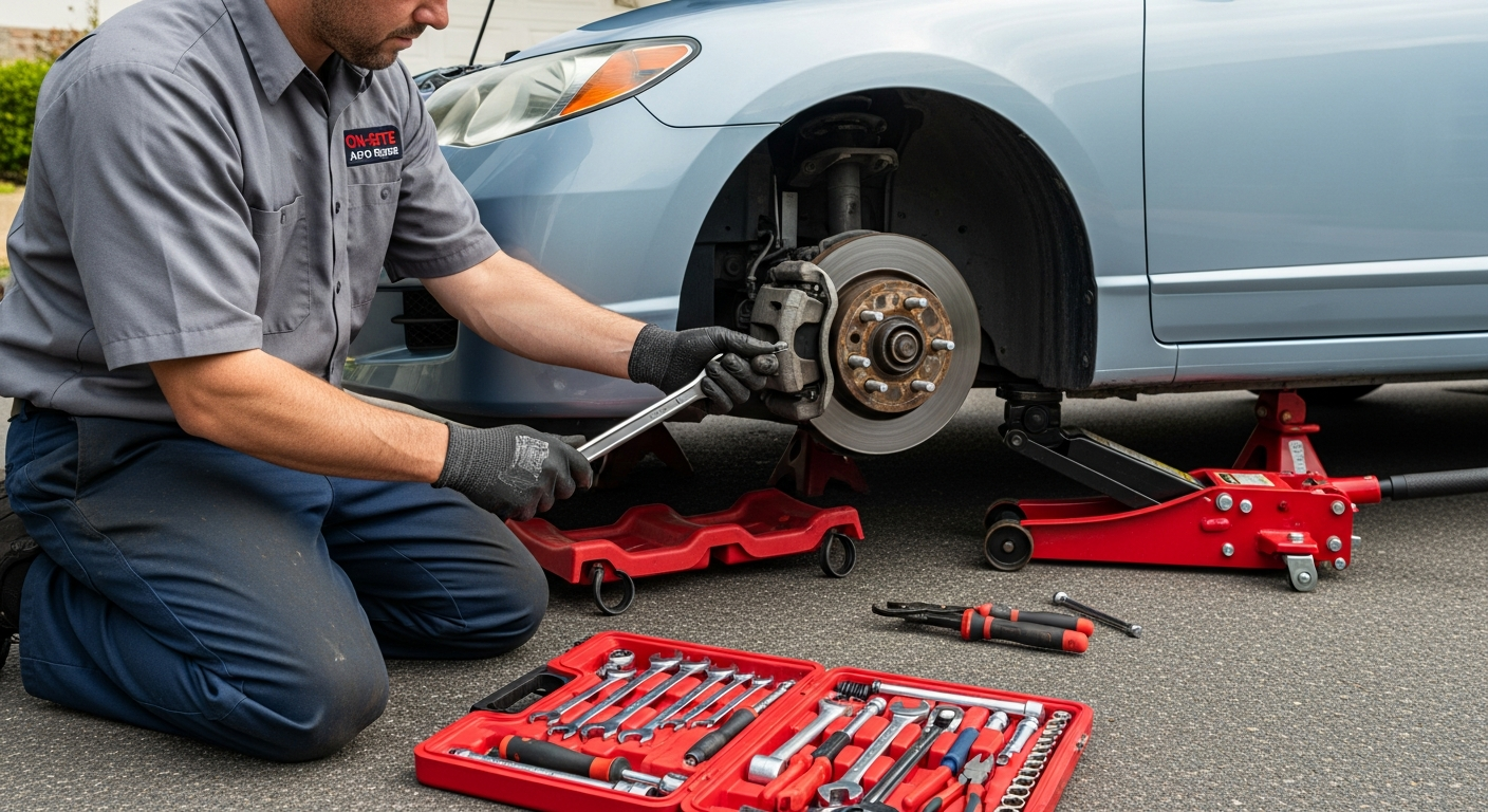 On site vehicle repair
