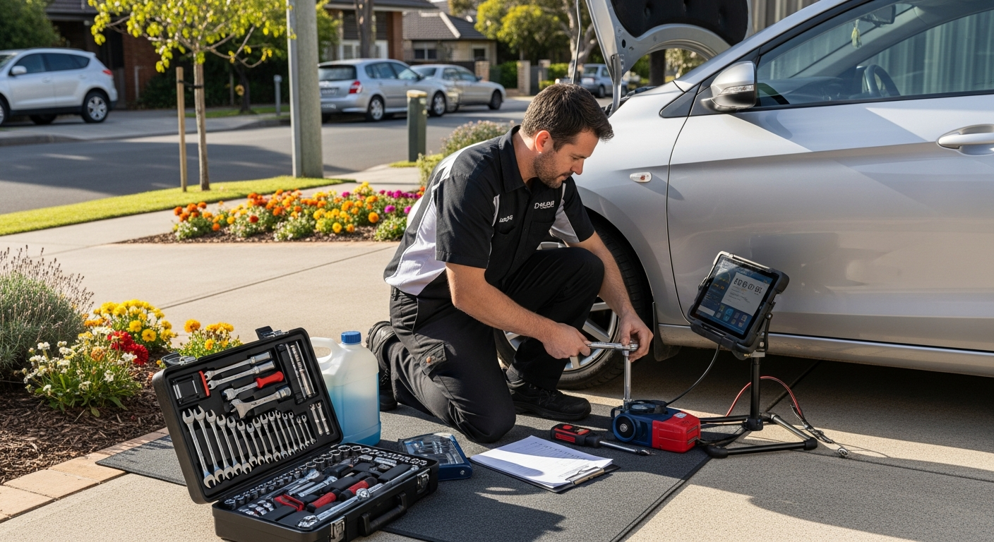 On-site logbook servicing in Melbourne