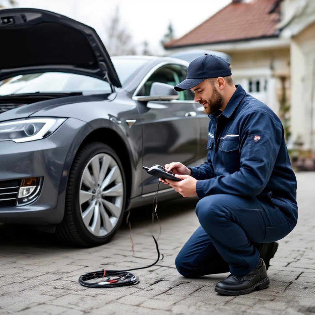 ECU diagnostics onsite