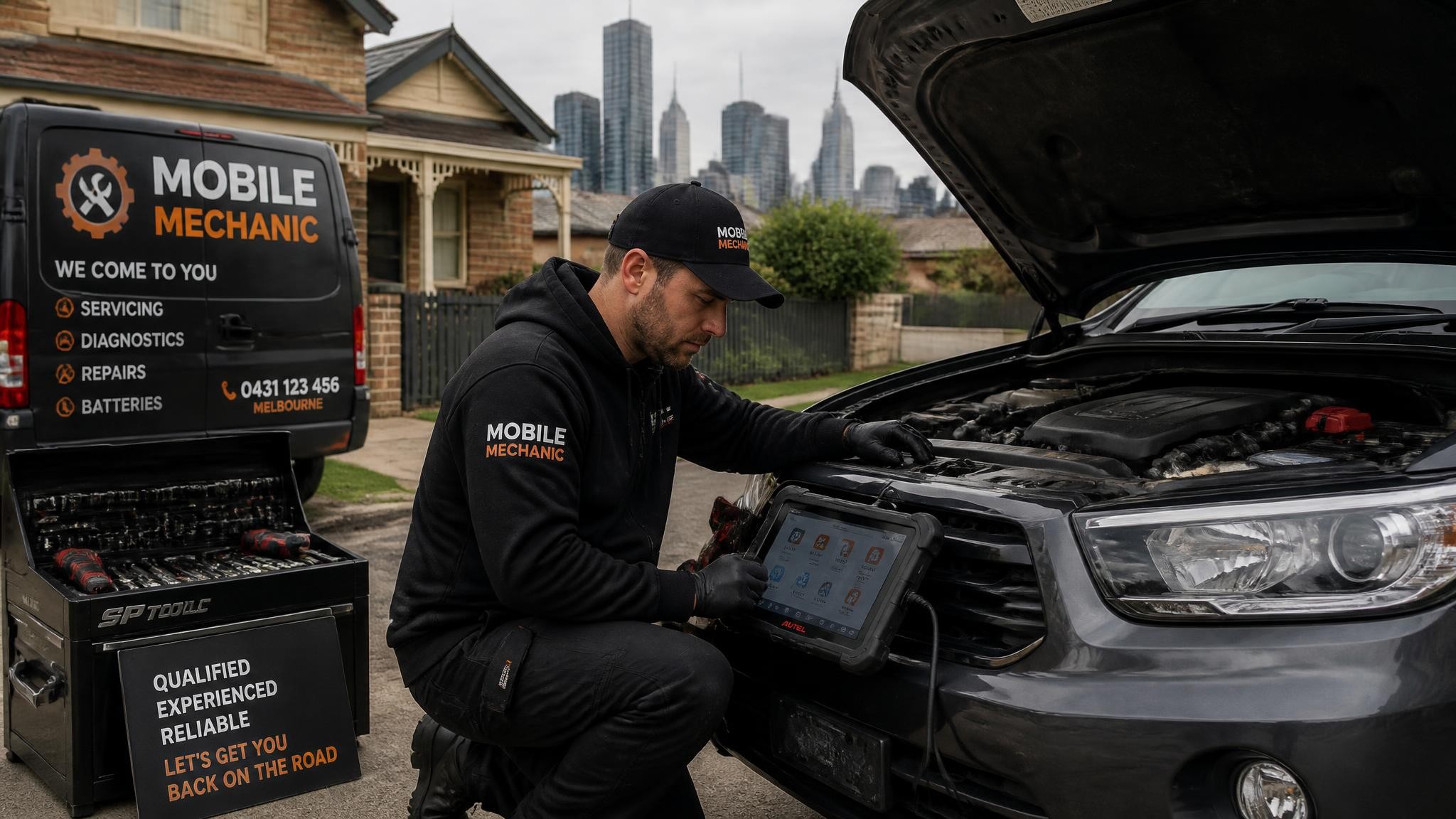 Mechanic that drives to you in Melbourne