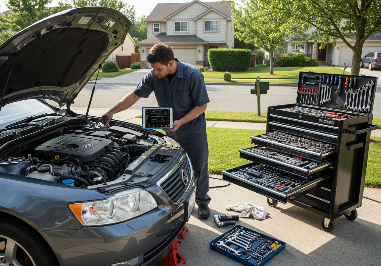 On-site breakdown repairs