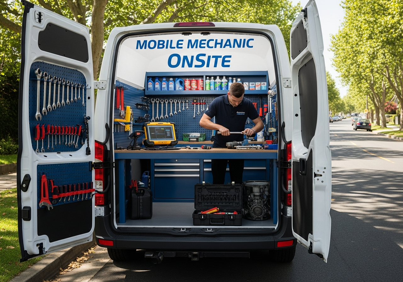 Mobile service van