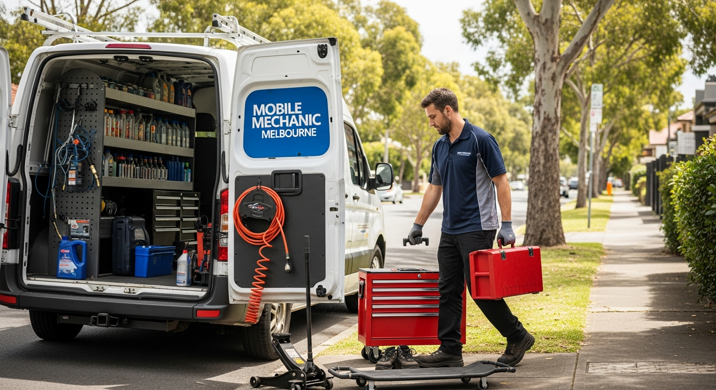 Mobile mechanic van in Melbourne