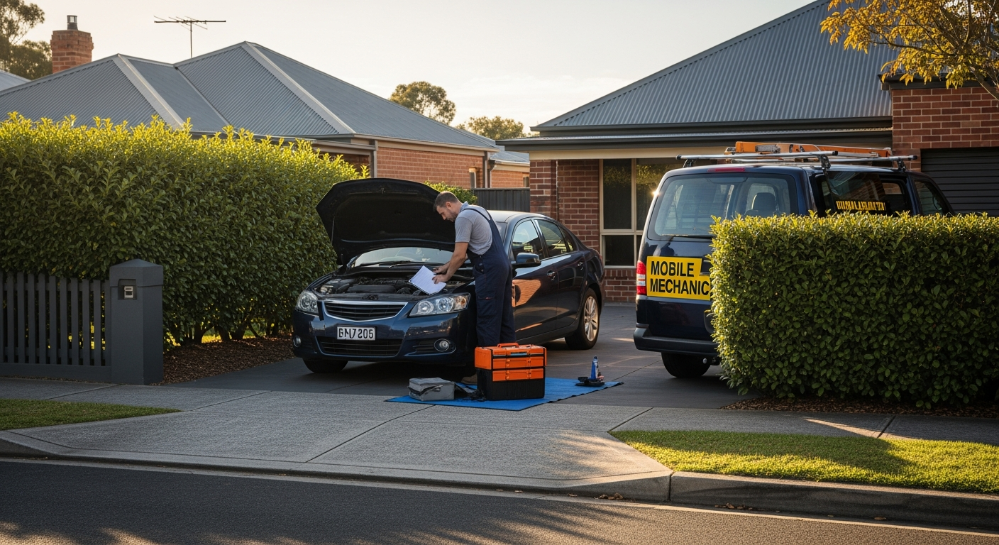 Mobile logbook servicing in Melbourne