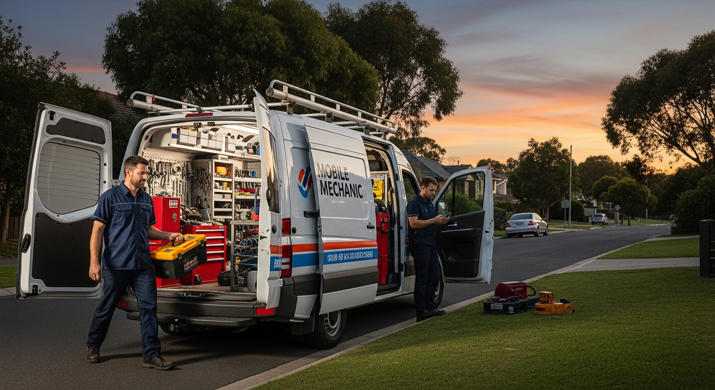 Mechanic on location Melbourne