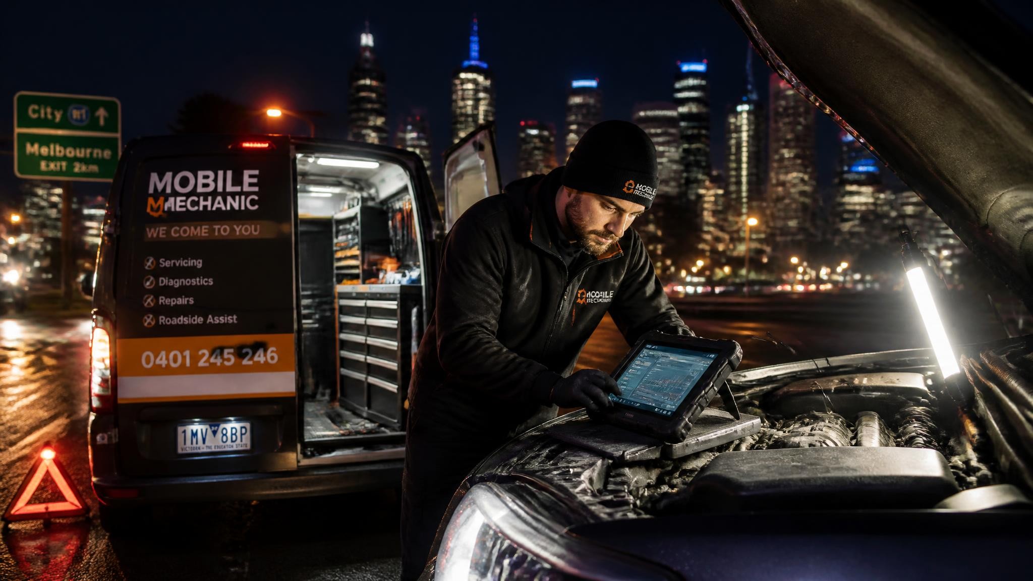 24 hour mobile auto repair in Melbourne