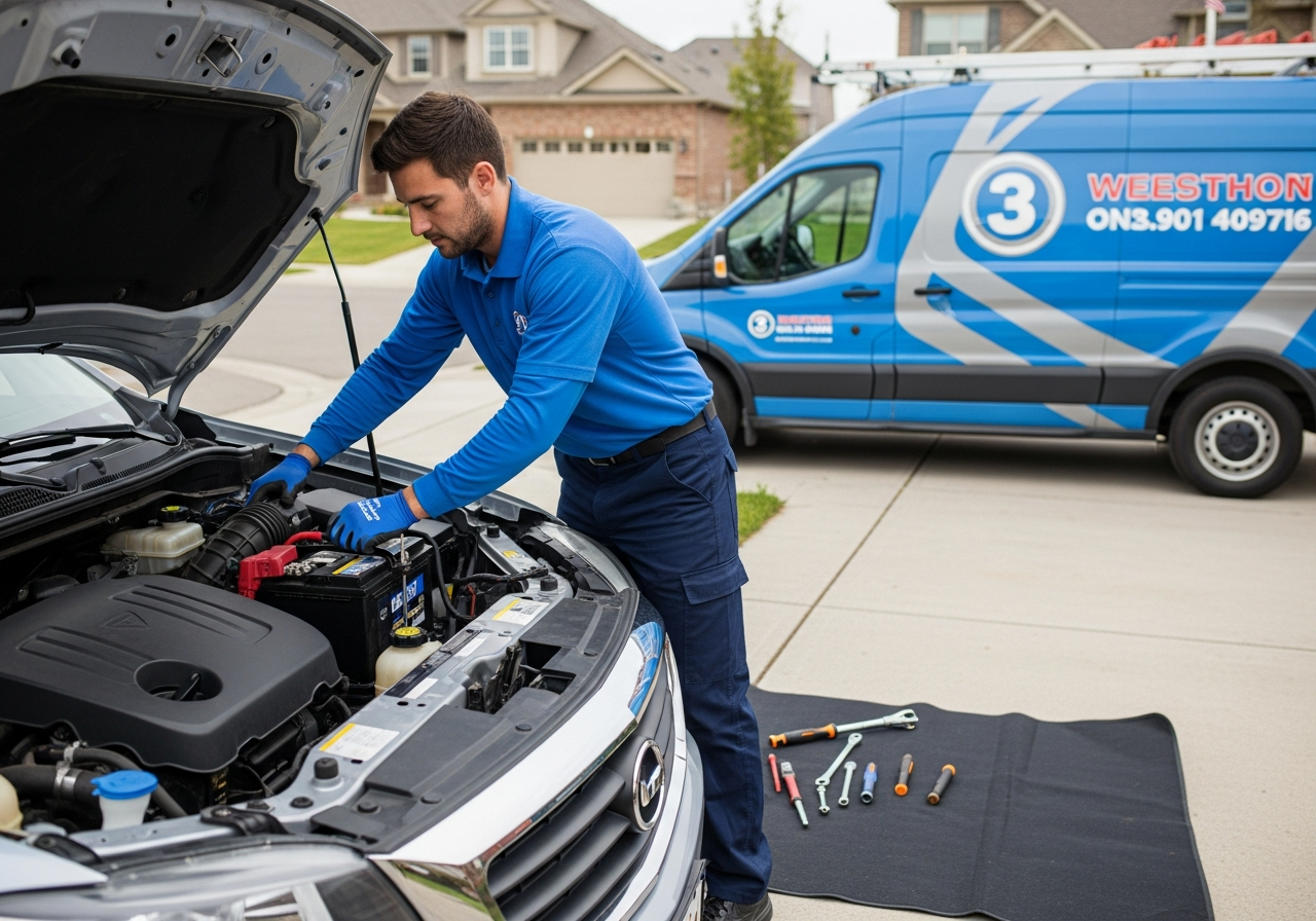 Battery replacement at home