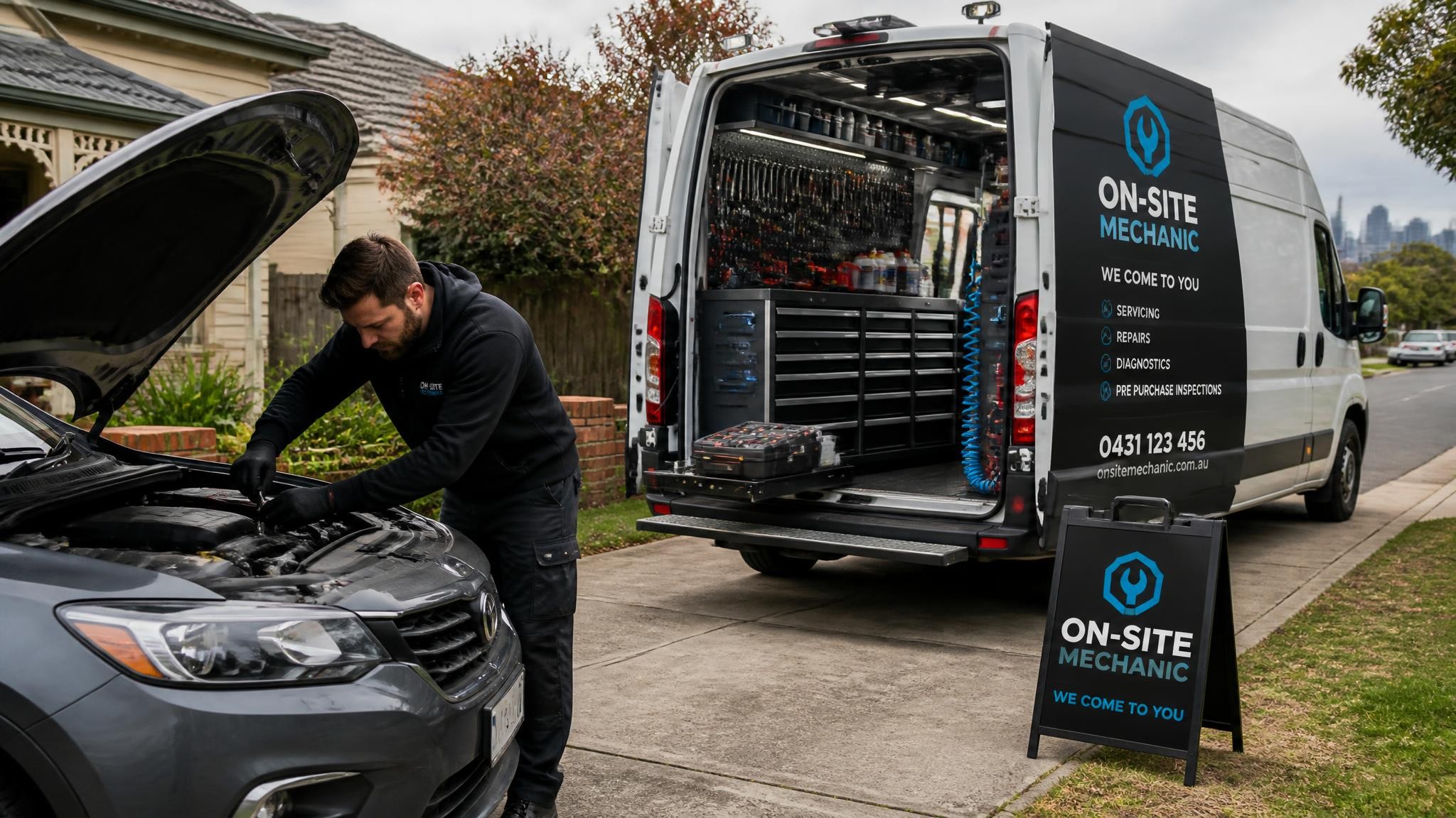 Mobile car repair mechanic in Melbourne