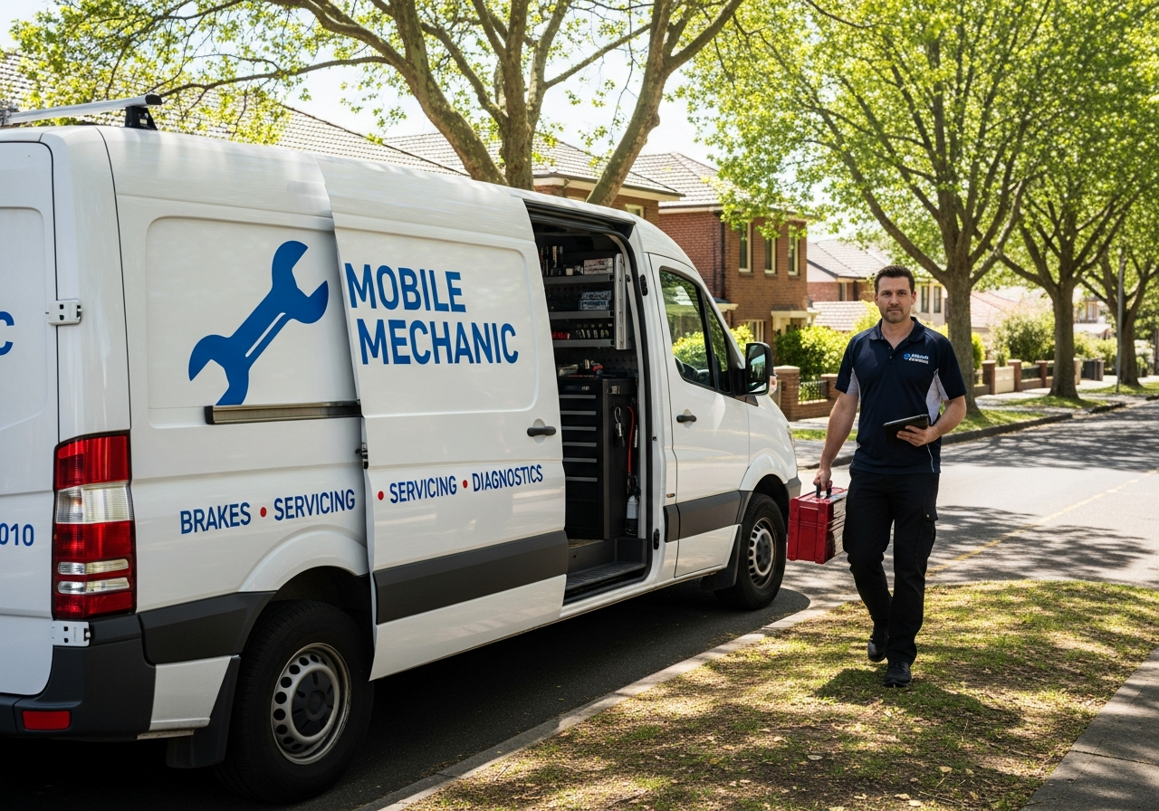 Mobile mechanic van Melbourne