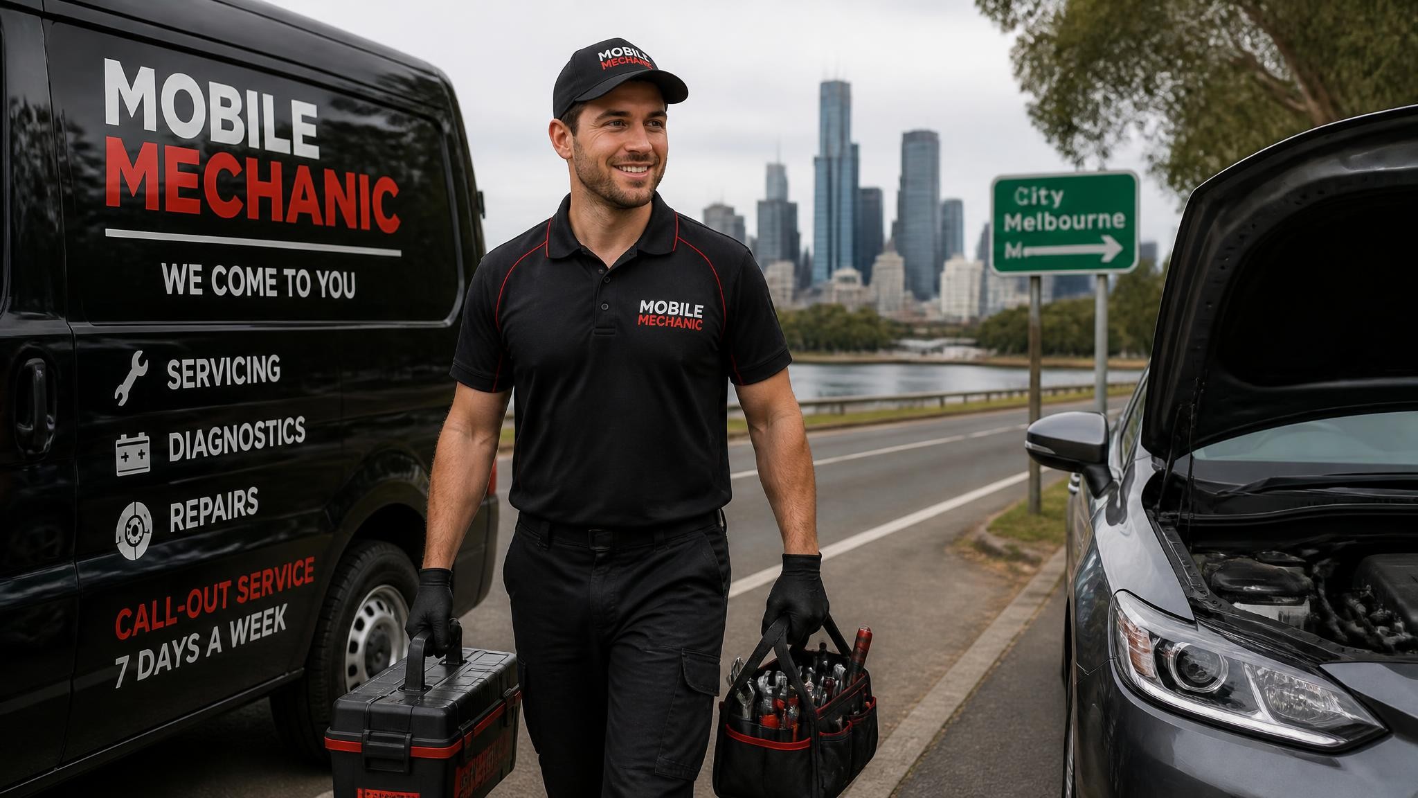 Weekend mechanic Melbourne mobile call-out service