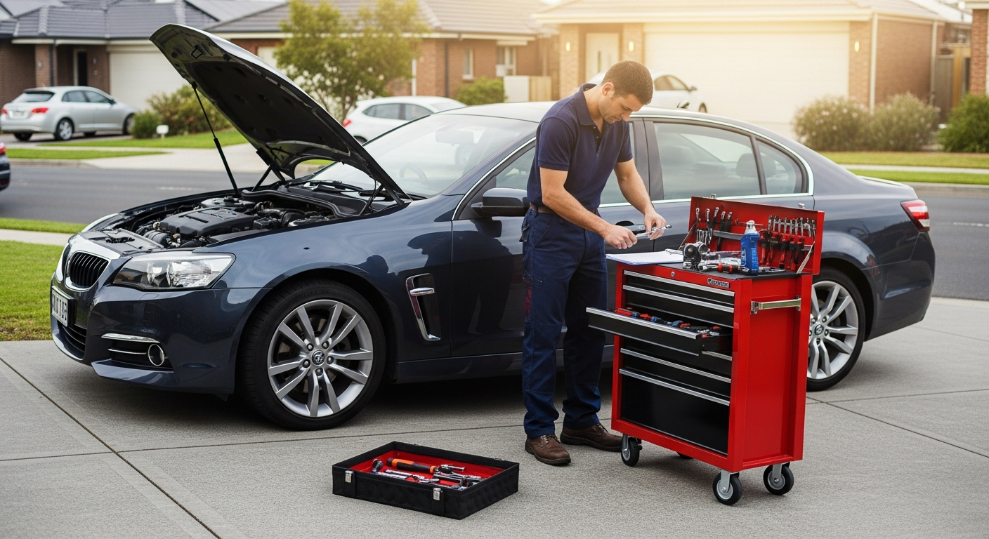 On-site car servicing in Melbourne