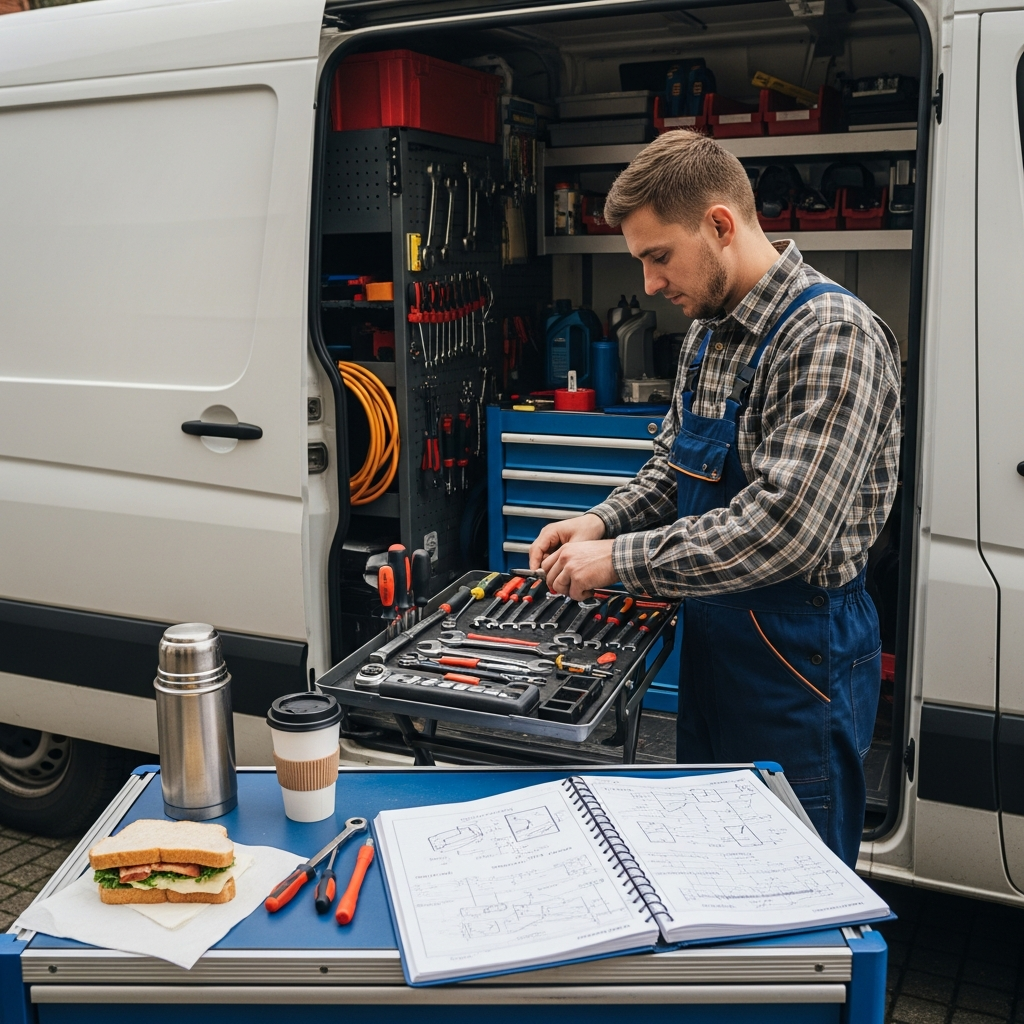 Mobile mechanic van