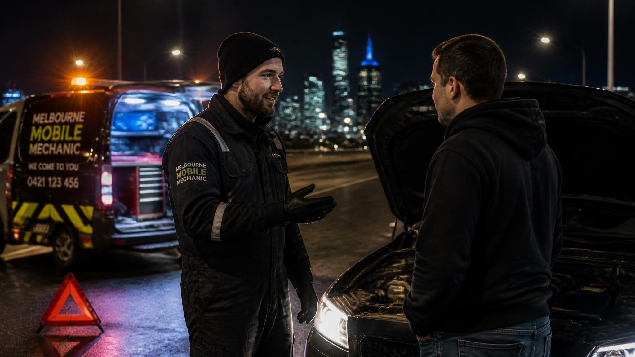 24/7 mobile auto mechanic in Melbourne