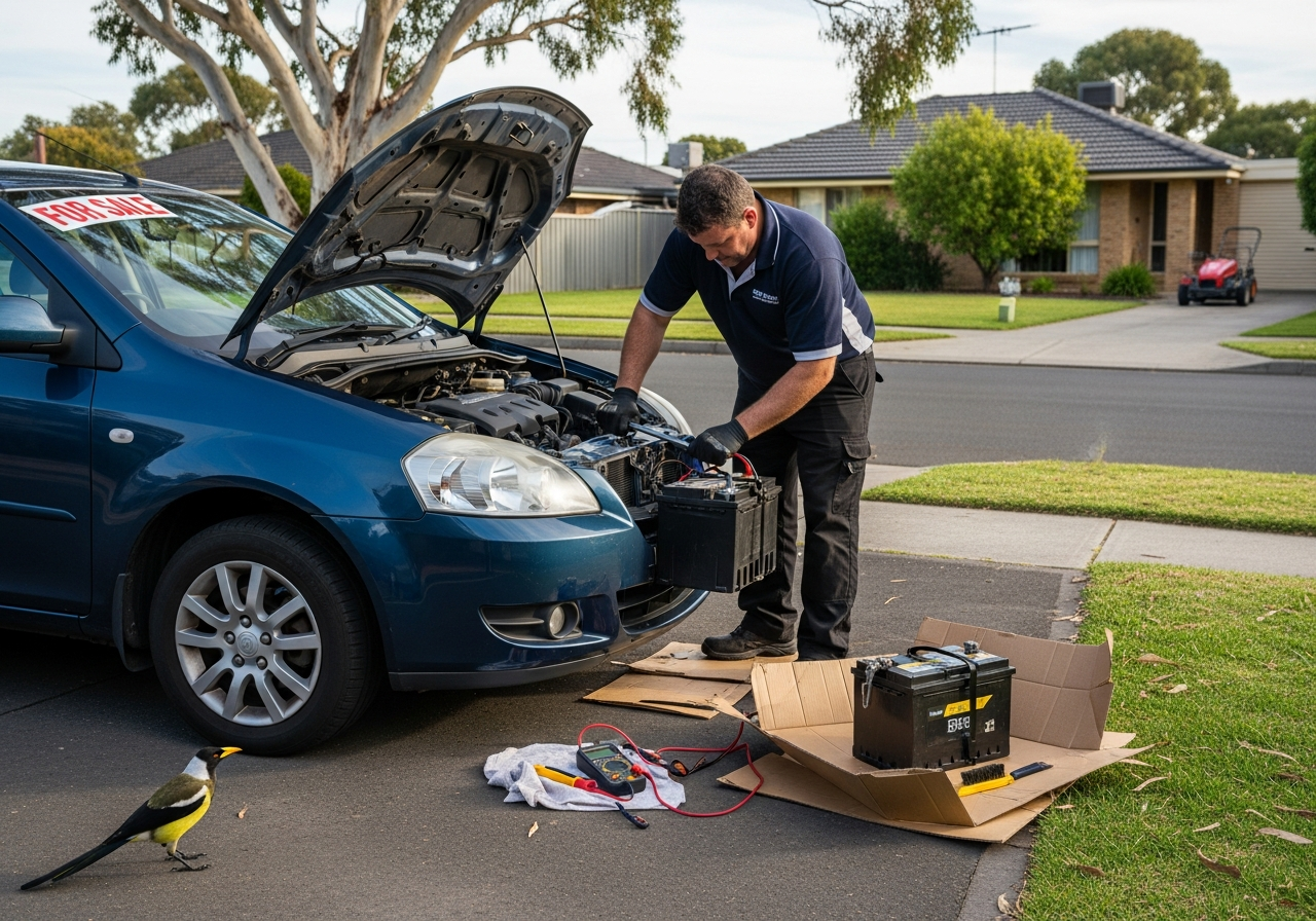 Battery replacement onsite