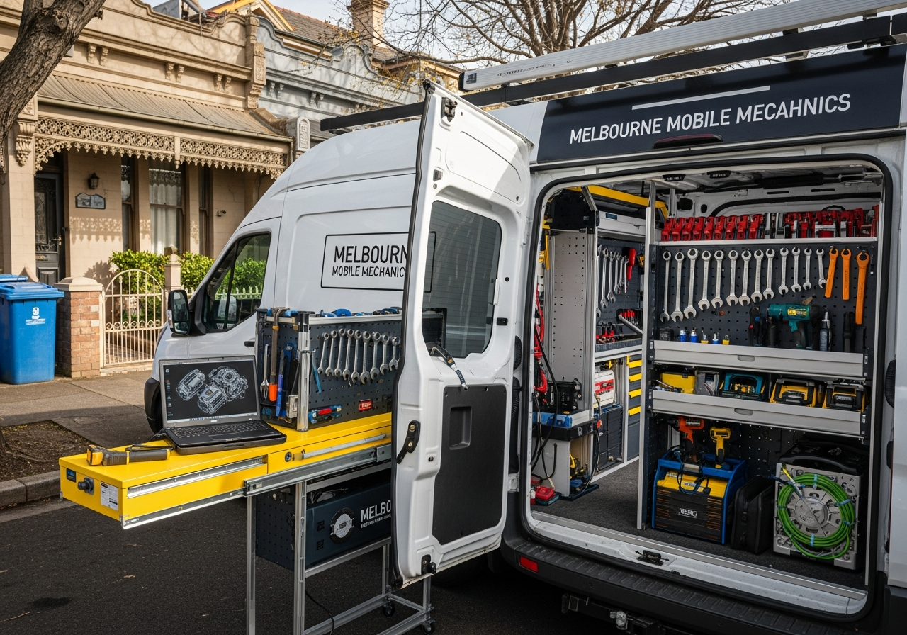 Mobile mechanic van Melbourne