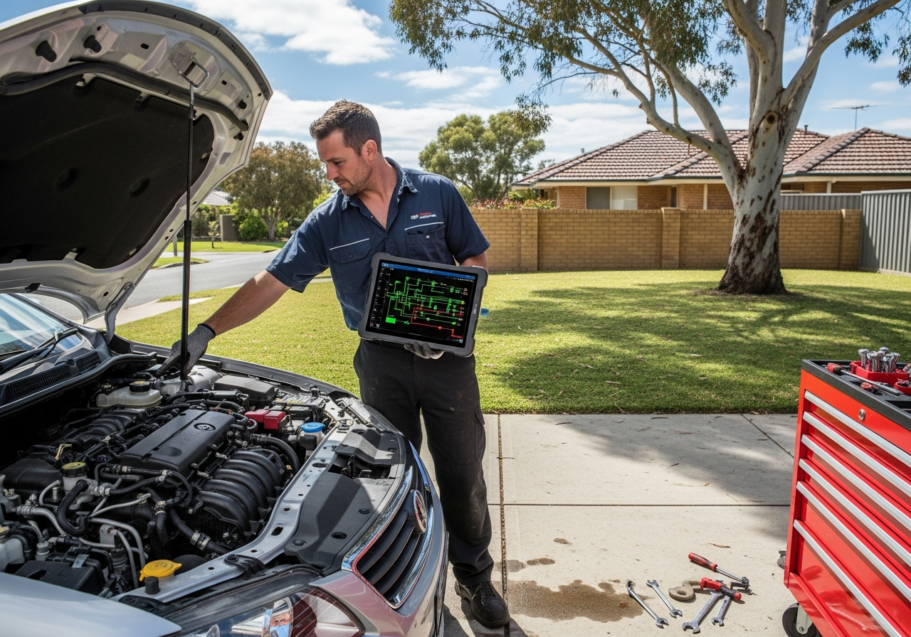 Onsite vehicle diagnostics