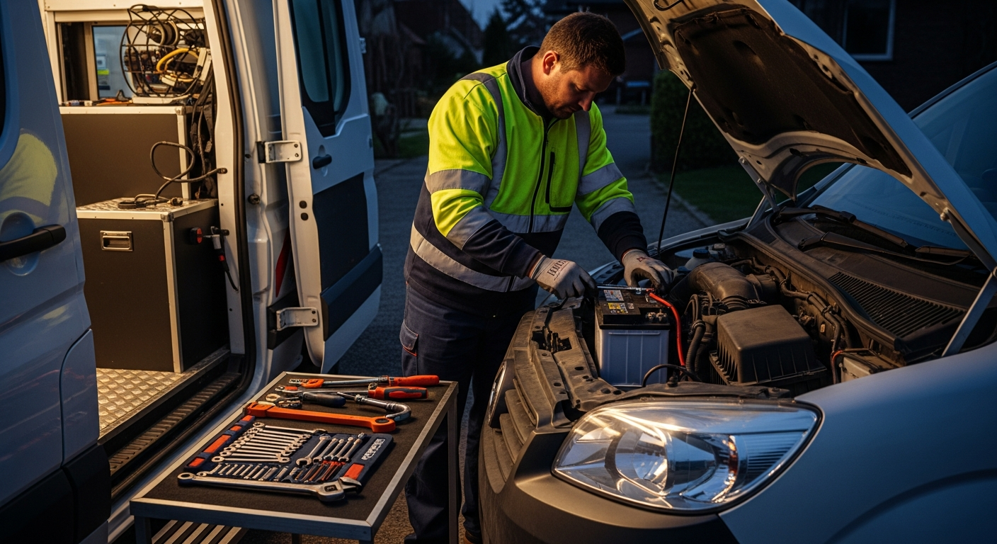 24 hour mobile mechanic battery replacement