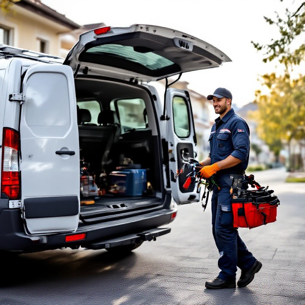 Mobile mechanic Albion van