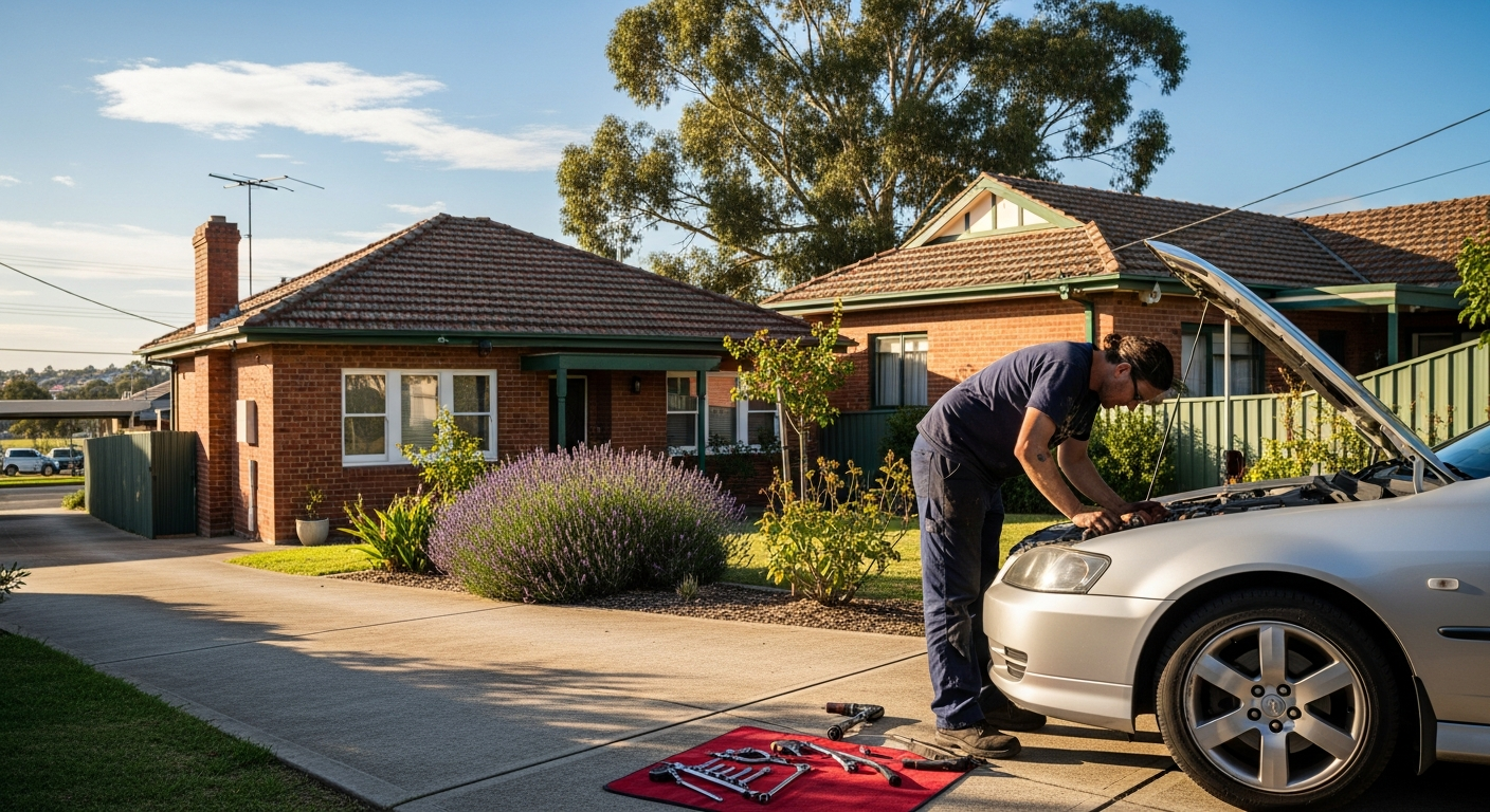 Mobile mechanic servicing suburbs