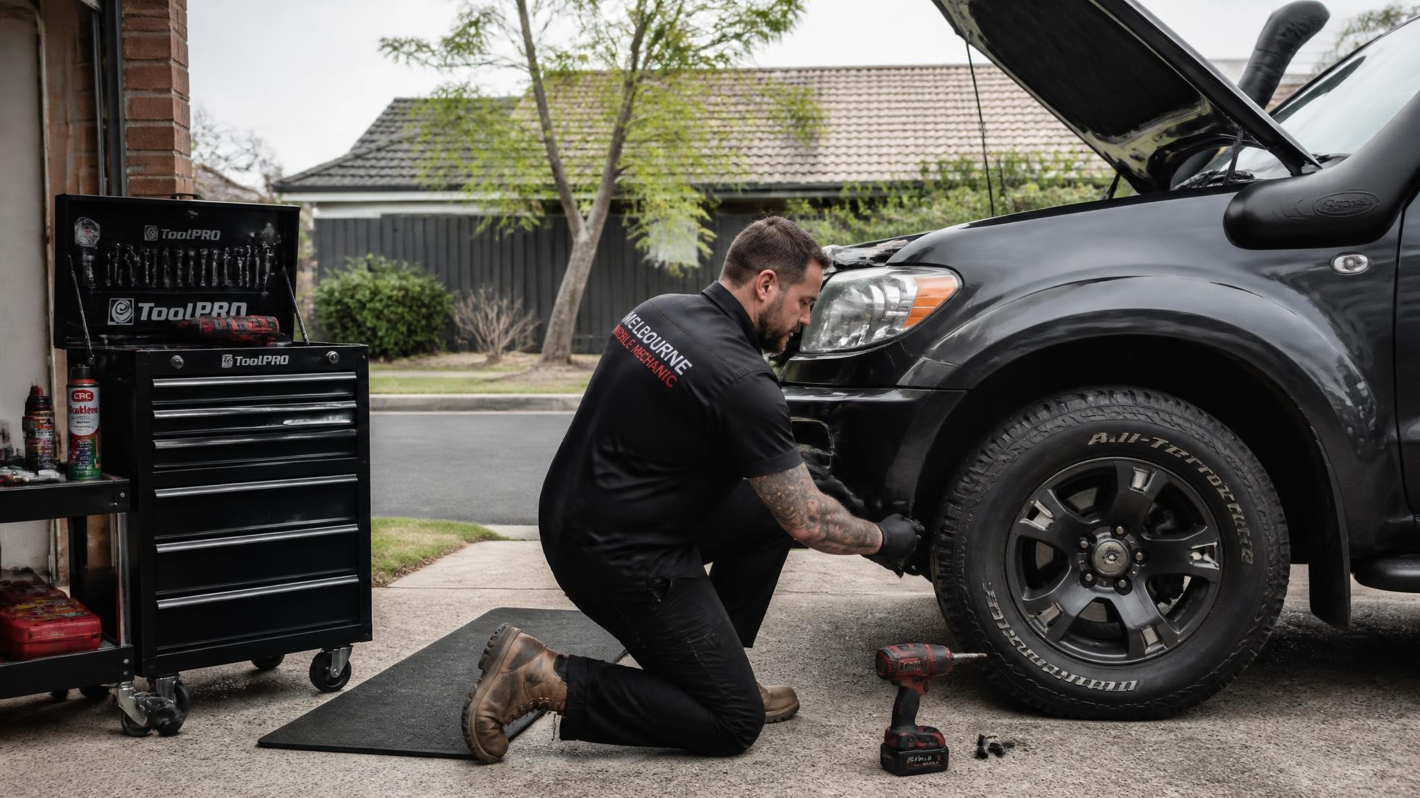 On-site car repair service across Melbourne suburbs