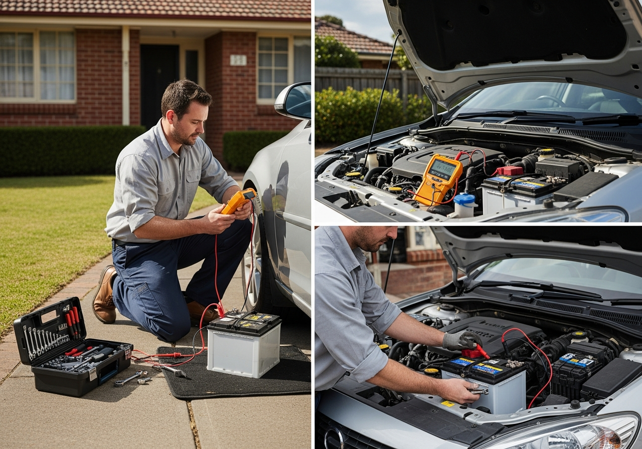 At home battery replacement
