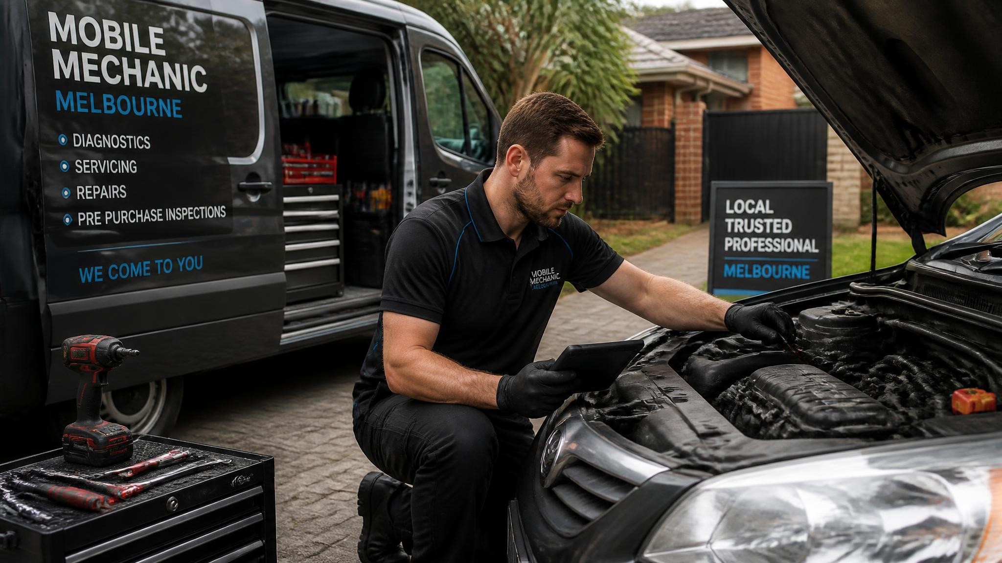 Mobile car repair mechanic in Melbourne