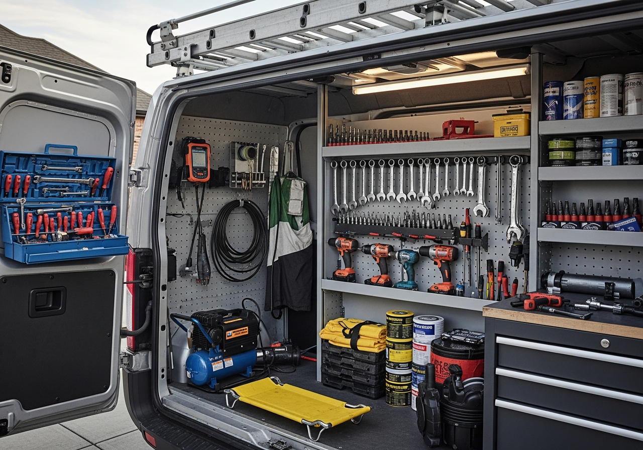 Mobile service van