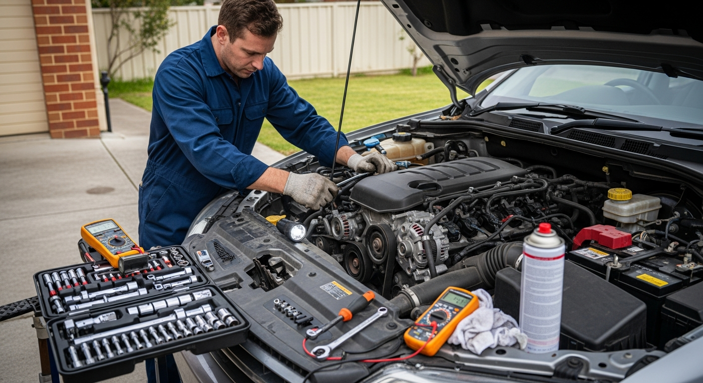 Mobile car repair mechanic onsite