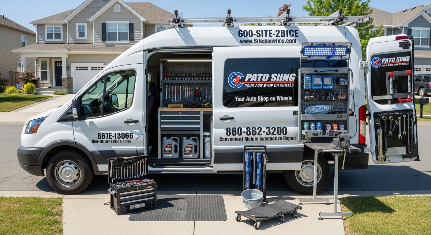 Mobile mechanic van