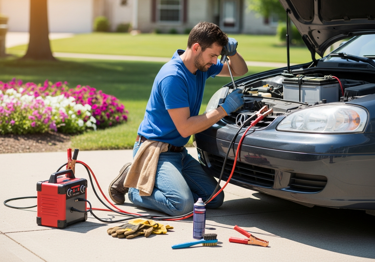 Battery replacement onsite