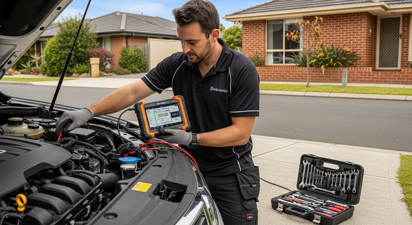 Engine diagnostics onsite