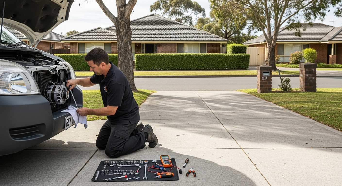 mobile alternator repair Melbourne