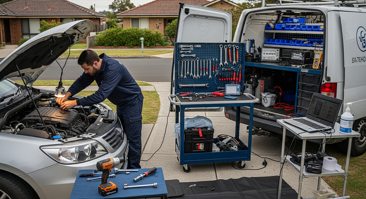 Mobile Mechanic Ashburton onsite