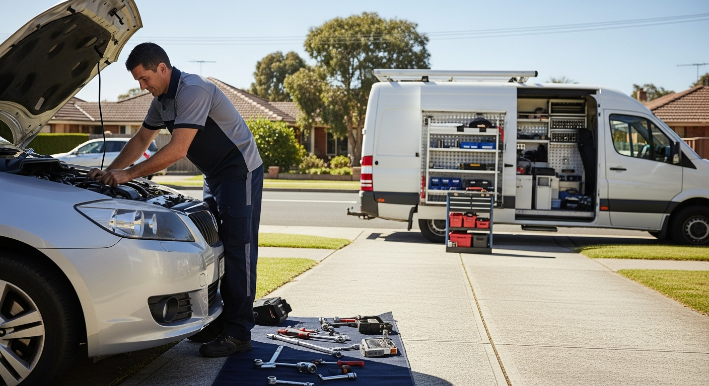 Mechanic near home — on-site repairs